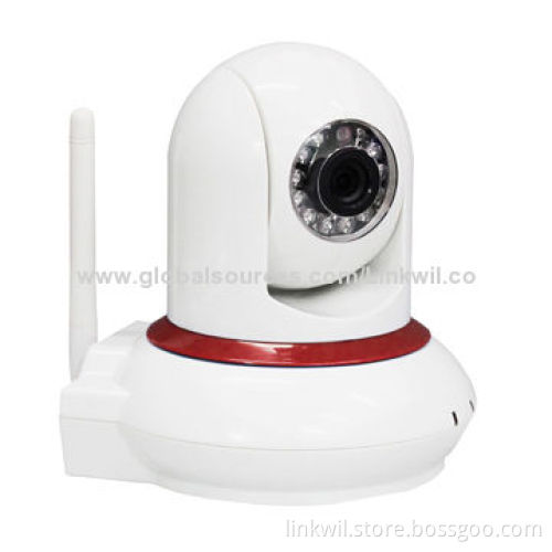 Megapixel IP Camera, Supports Pan/Tilt, Micro SD Card/Onvif, Multiple Colors for Your Choice